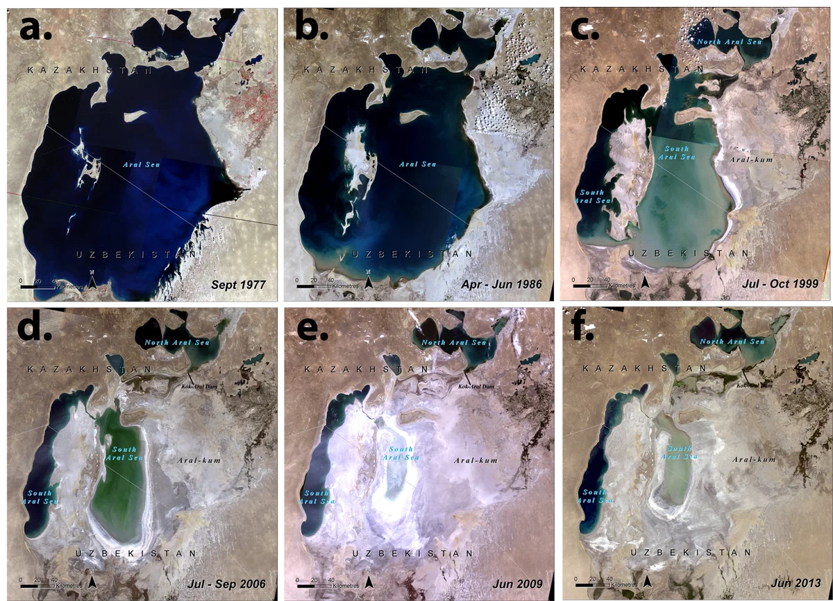 aral sea, enviromental, ecological